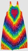 yemp-fushia-heart Tie Dye Dress