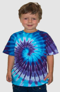 Youth Tie dye model